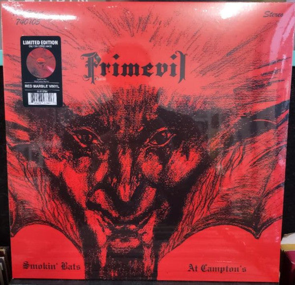 Smokin' Bats Ar Campton's Vinyle Rouge Marbré - Front Cover