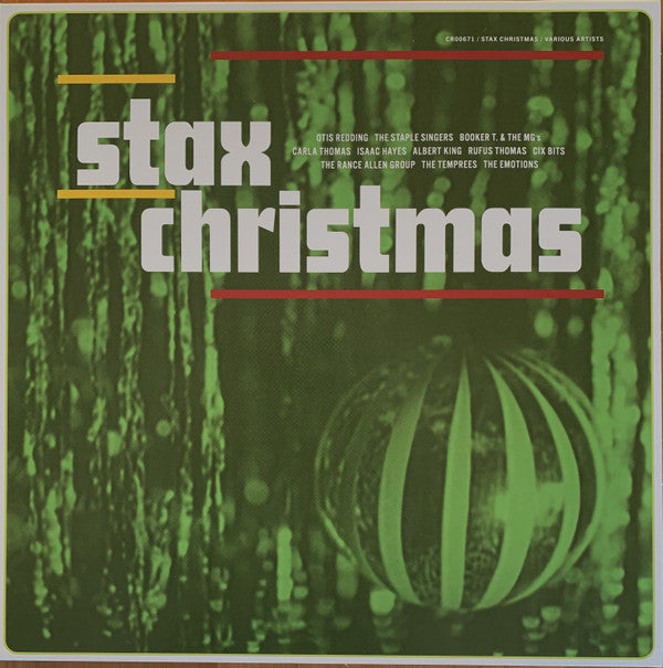Stax Christmas - Front Cover