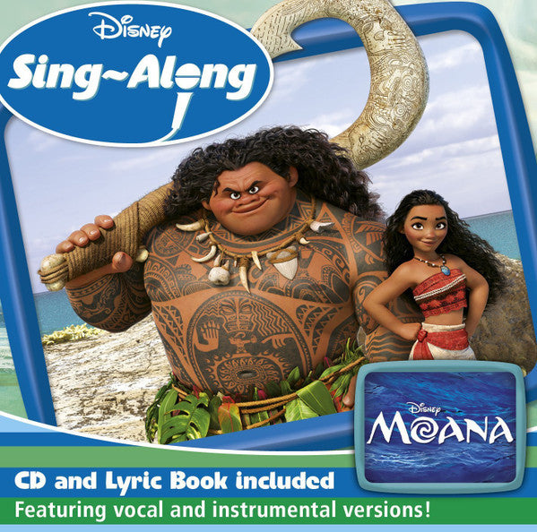 Collectif Moana Original Soundtrack CD album - Front Cover