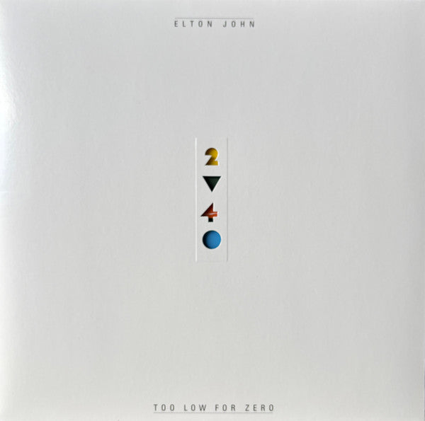 Too Low For Zero Edition remasterisée - Front Cover