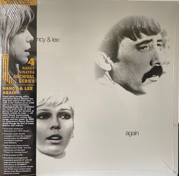 Nancy & Lee Again Vinyle Rouge - Front Cover
