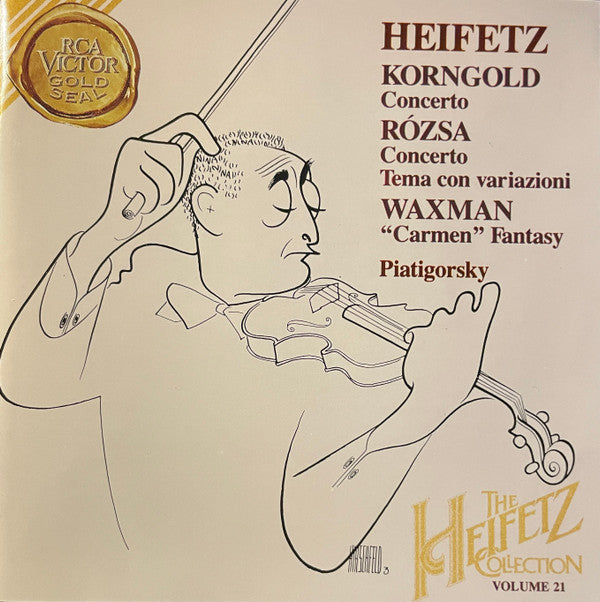 Heifetz collection / vol.21 - Front Cover