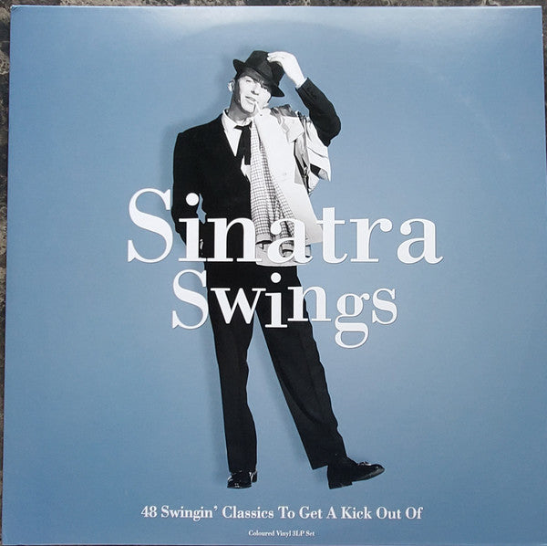 Sinatra Swings Vinyle Bleu - Front Cover