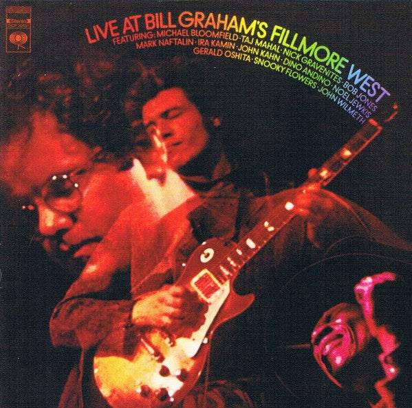 Live At Bill Graham's Fillmore West - Front Cover