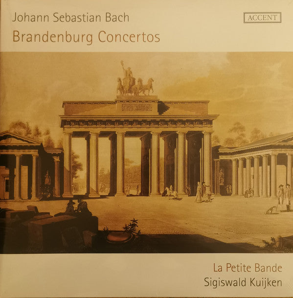 Johann Sebastian Bach: The Brandenburg Concertos 1-6 - Front Cover