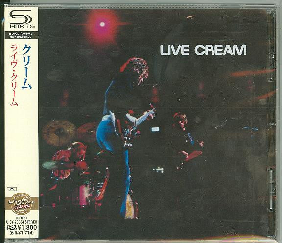Live cream- SHM-CD - Front Cover