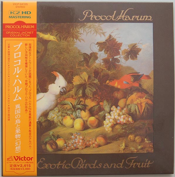 Exotic birds and fruit/pochette cartonnee - Front Cover