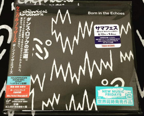 Born in the Echoes - Front Cover