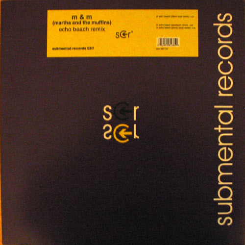 Echo Beach Remix - Front Cover