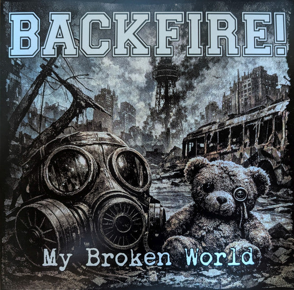 My Broken World/Clear with Black White Cross Vinyl - Front Cover