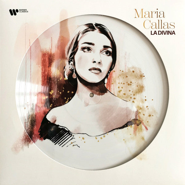 Maria Callas - La Divina Best Of Édition Limitée Exclusivité Fnac Picture Disc - Front Cover