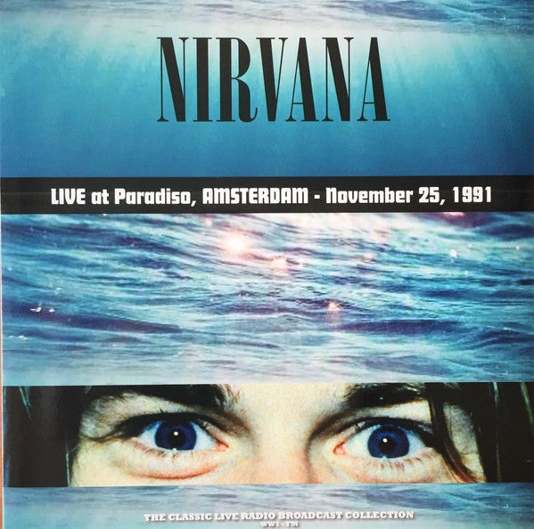 Live At Paradiso Amsterdam 1991 Vinyle Turquoise - Front Cover