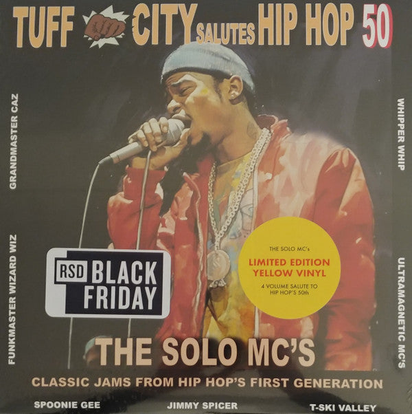 Tuff City Salutes Hip Hop 50 : The Dj Jams Vinyle Coloré - Front Cover