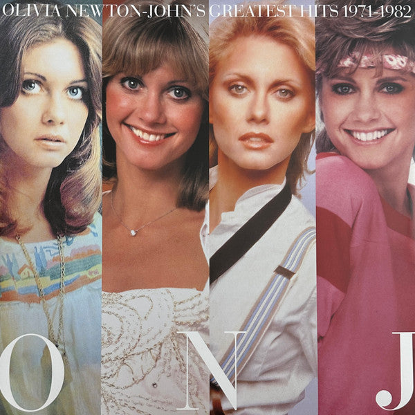 Olivia Newton John s Greatest Hits 1971-1982 Édition Limitée Vinyle Bleu - Front Cover