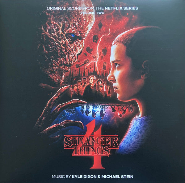 Stranger Things Season 4 Volume 1 Vinyle Rouge - Front Cover