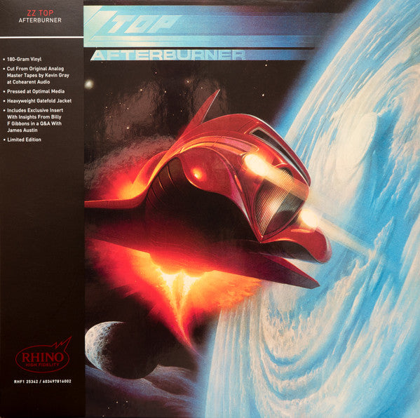 Afterburner (Rhino Hi-Fi) Rocktober - Front Cover