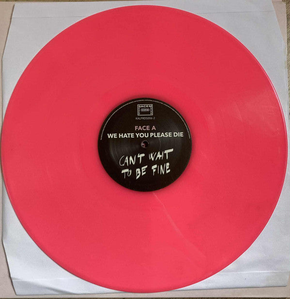 Can't Wait to Be Fine - Front Cover