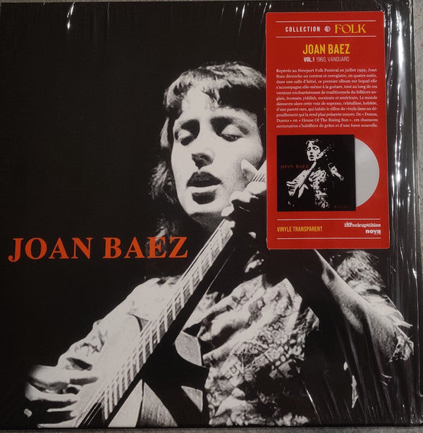 Joan Baez Volume 1 Édition Limitée Vinyle Transparent - Front Cover