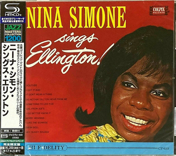 Nina Simone sings Ellington ! SHM-CD - Front Cover