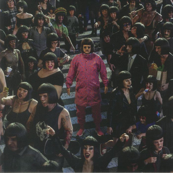 Alone In A Crowd Vinyle Rubis Translucide - Front Cover