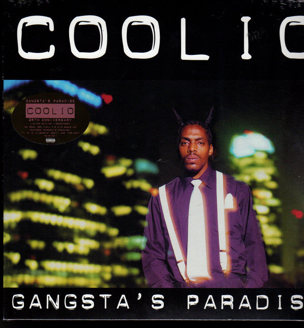Gangsta’s Paradise Edition Anniversaire Vinyle Rouge - Front Cover