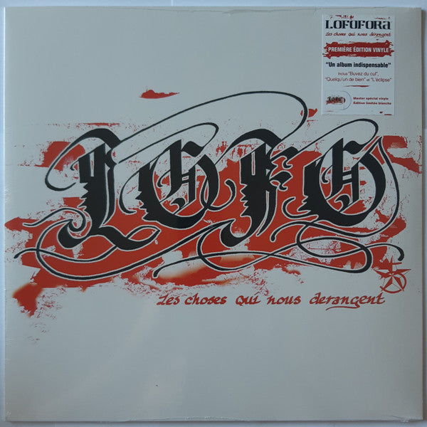 Les choses qui nous dérangent Exclusivité Fnac Vinyle Blanc - Front Cover