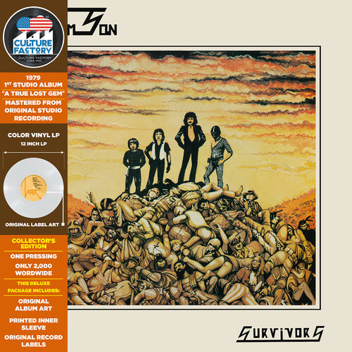Survivors Vinyle Blanc Cassé - Front Cover