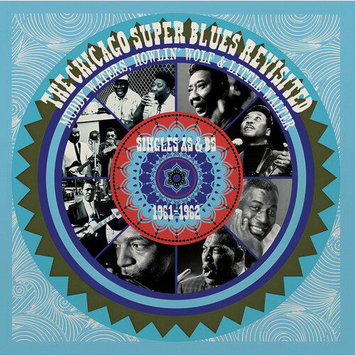 The Chicago Super Blues Revisited : Singles As & Bs Vinyle Coloré - Front Cover