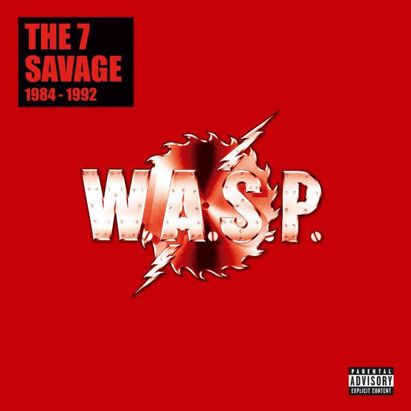 The 7 Savage 1984-1992 - Front Cover