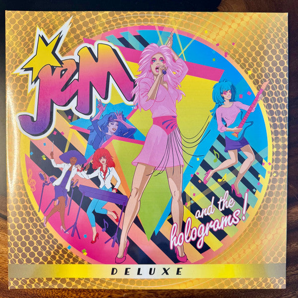 Jem And The Holograms Édition Deluxe Vinyle Coloré - Front Cover