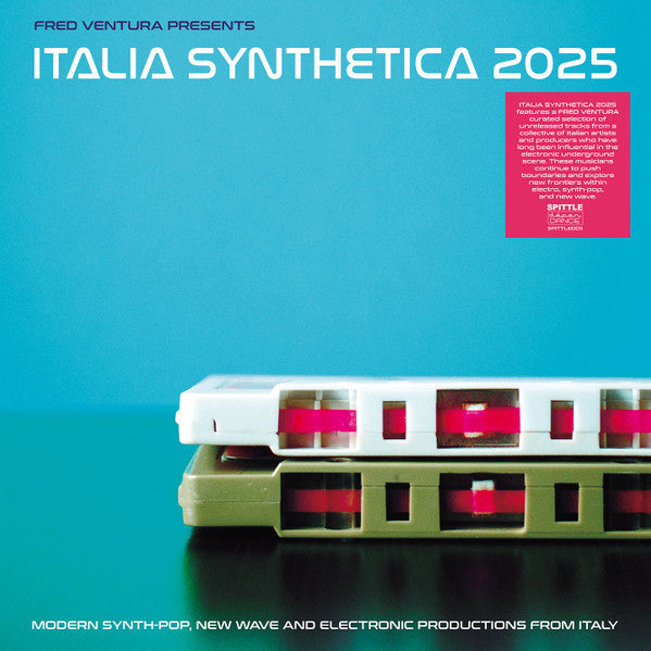 Fred Ventura Presents Italia Synthetica 2025 - Front Cover