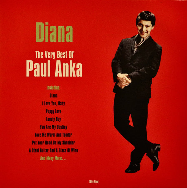 Diana – The Very Best Of Paul Anka - Front Cover