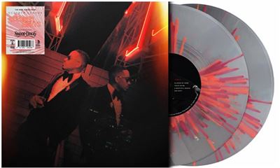 October Nights Vinyle Gris et Rouge Marbré - Front Cover