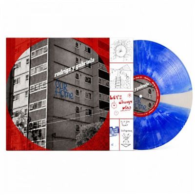 OurHome Exclusivité Fnac Vinyle Bleu et Blanc Marbré - Front Cover