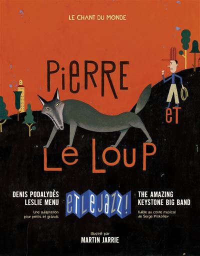 Pierre et le loup et le jazz! - Front Cover