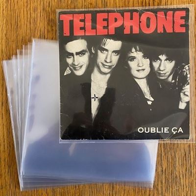 Pochettes de protection vinyle 45 tours - Front Cover