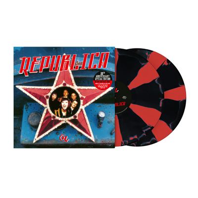 Republica 30th Anniversary Limited Edition Vinyle Noir et Rouge - Front Cover