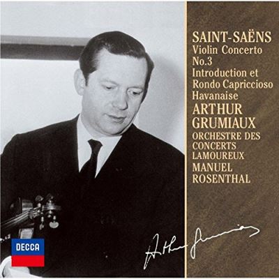 Saint-Saens : Violin concerto Numéro 3 - Front Cover