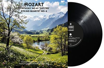 Symphony Number 41 In C Major Jupiter KV 551 Divertimento G Major - Front Cover