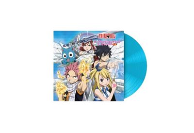 TV Anime Fairy Tail Opening And Ending Songs, Volume 1 Vinyle Bleu Ciel Transparent - Front Cover
