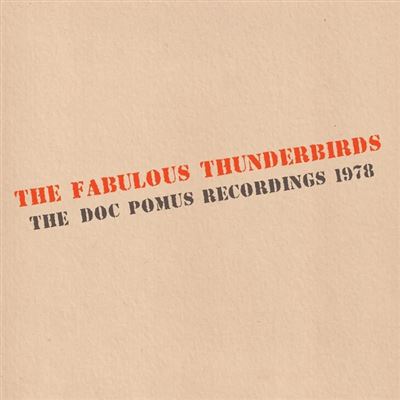 The Doc Pomus Recordings, 1978 Vinyle Bleu - Front Cover