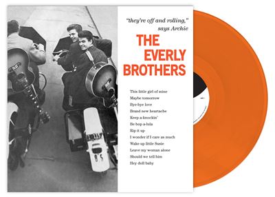 The Everly Brothers Édition Limitée Vinyle Orange - Front Cover