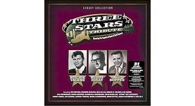 Three Stars Tribute Vinyle Transparent et Noir - Front Cover