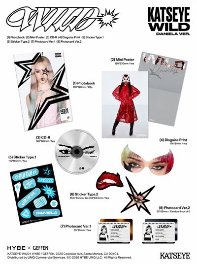 WILD (Daniela version) Édition Limitée Exclusivité Fnac Coffret - Front Cover